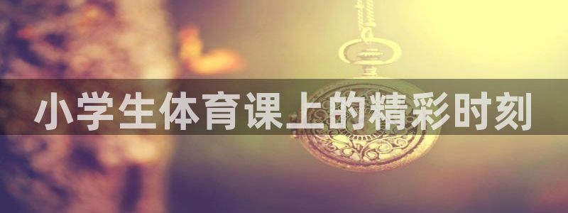 哈哈体育：小学生体育课上的精彩时刻