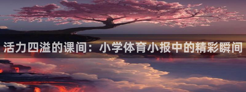 哈哈体育下载：活力四溢的课间：小学体育小报中的精彩瞬间